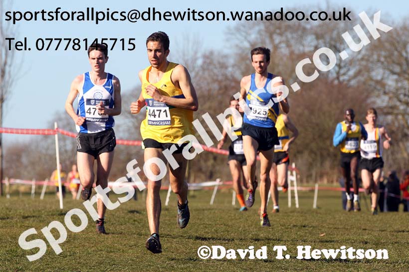 Senior mens Inter Counties Cross Country,  Cofton Park, Birmingham. Photo: David T. Hewitson/Sports for All Pics